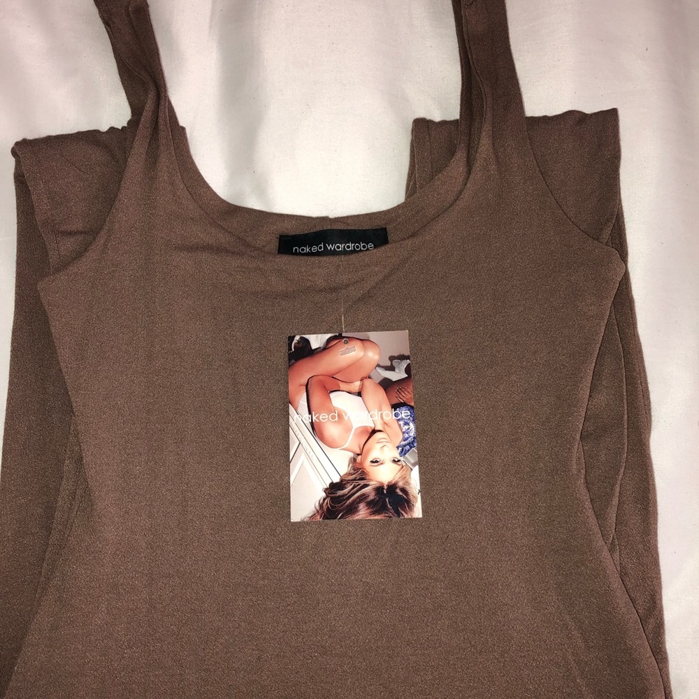 Mocha pants bodysuit